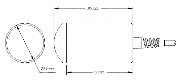 Sensor's Dimensions